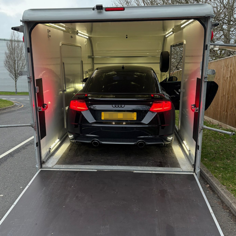 Audi TT Safely Transported from Kidderminster to Essex