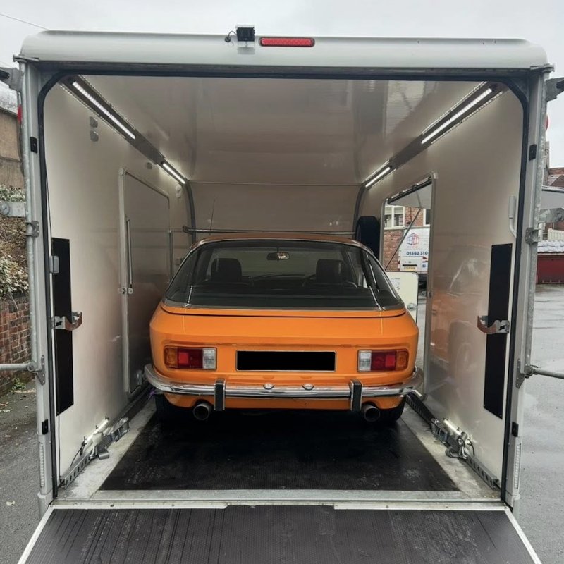 Rare Jensen Interceptor Transported from Bristol to Kidderminster